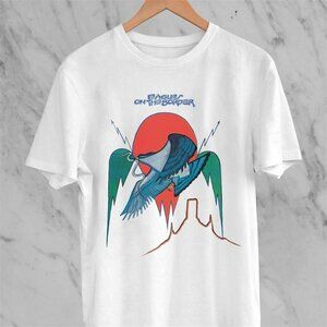 Eagles On The Border 1974 Vintage Rock Band Tour T Shirt 89